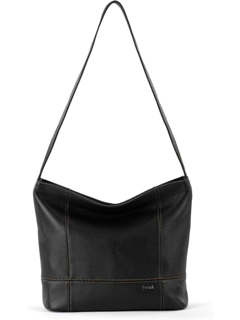 Stylish Leather Hobo Bag - Chic Shoulder Purse with Zipper Pocket for Everyday
